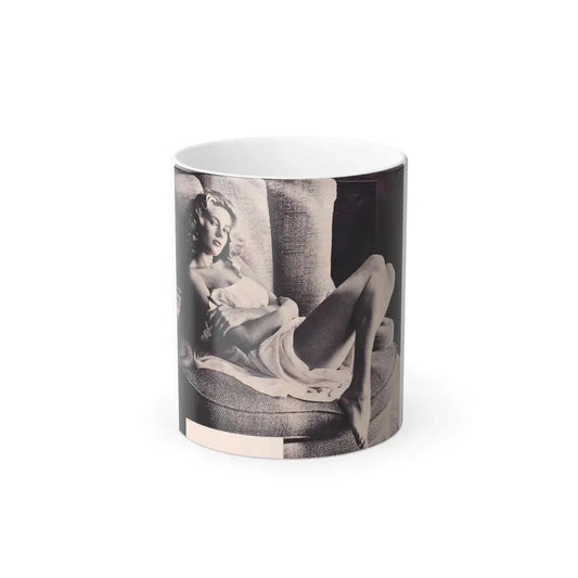 Anita Ekberg #302 (Vintage Female Icon) Color Changing Mug 11oz 11oz - Go Mug Yourself