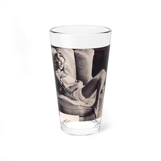 Anita Ekberg #302 (Vintage Female Icon) Pint Glass 16oz 16oz - Go Mug Yourself