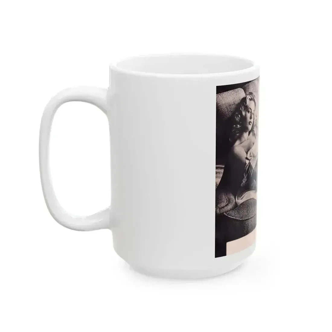 Anita Ekberg #302 (Vintage Female Icon) White Coffee Mug - Go Mug Yourself