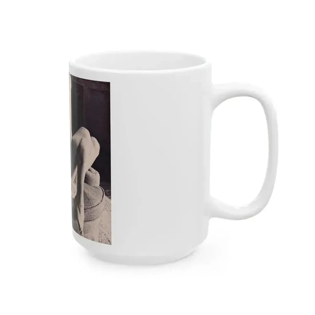 Anita Ekberg #302 (Vintage Female Icon) White Coffee Mug - Go Mug Yourself