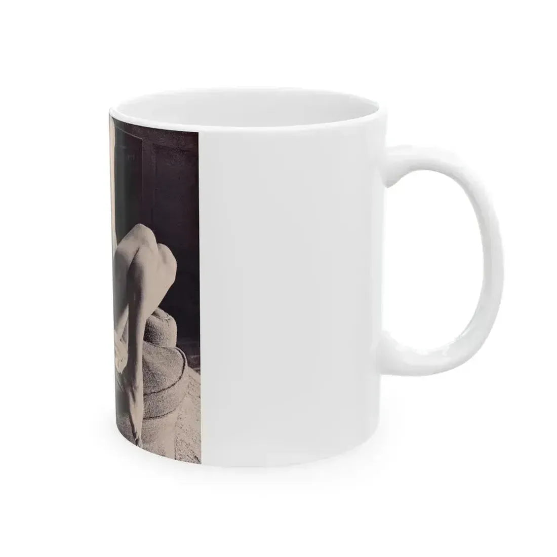 Anita Ekberg #302 (Vintage Female Icon) White Coffee Mug - Go Mug Yourself