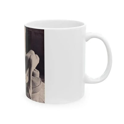 Anita Ekberg #302 (Vintage Female Icon) White Coffee Mug - Go Mug Yourself