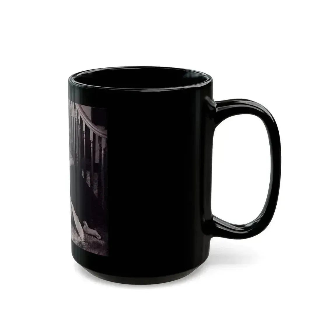 Anita Ekberg #304 (Vintage Female Icon) Black Coffee Mug - Go Mug Yourself