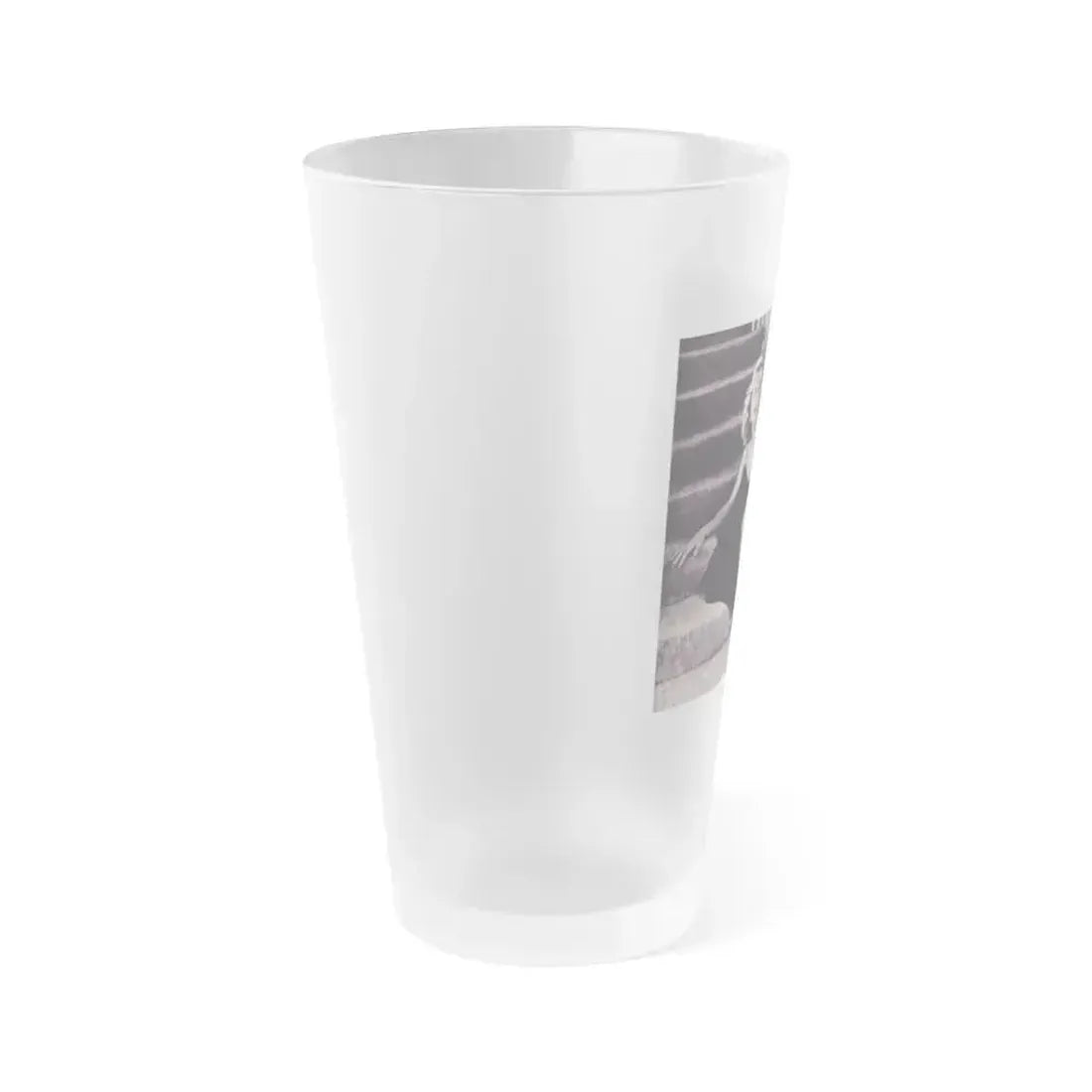Anita Ekberg #304 (Vintage Female Icon) Frosted Pint Glass 16oz - Go Mug Yourself