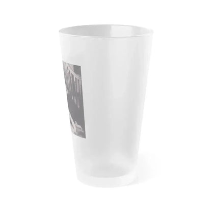 Anita Ekberg #304 (Vintage Female Icon) Frosted Pint Glass 16oz - Go Mug Yourself