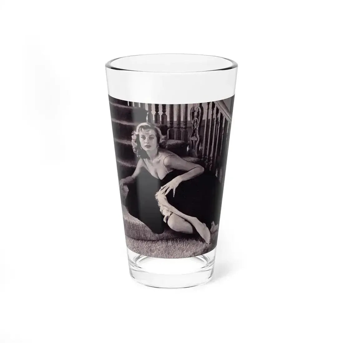 Anita Ekberg #304 (Vintage Female Icon) Pint Glass 16oz 16oz - Go Mug Yourself