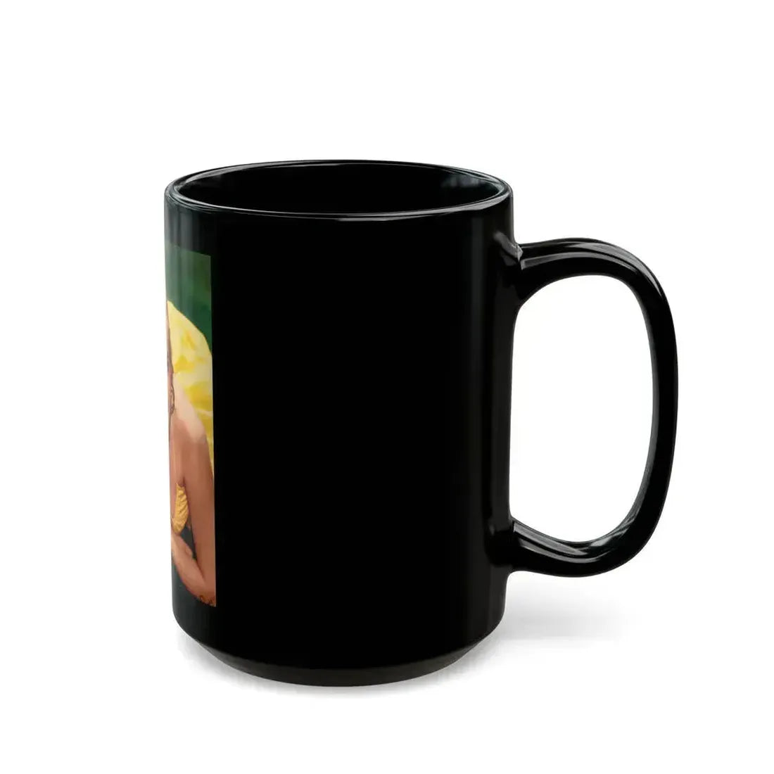 Anita Ekberg #305 (Vintage Female Icon) Black Coffee Mug - Go Mug Yourself