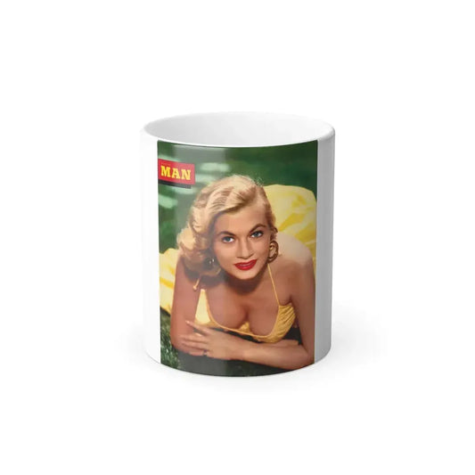 Anita Ekberg #305 (Vintage Female Icon) Color Changing Mug 11oz 11oz - Go Mug Yourself