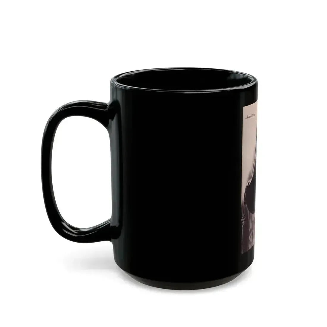 Anita Ekberg #306 (Vintage Female Icon) Black Coffee Mug - Go Mug Yourself