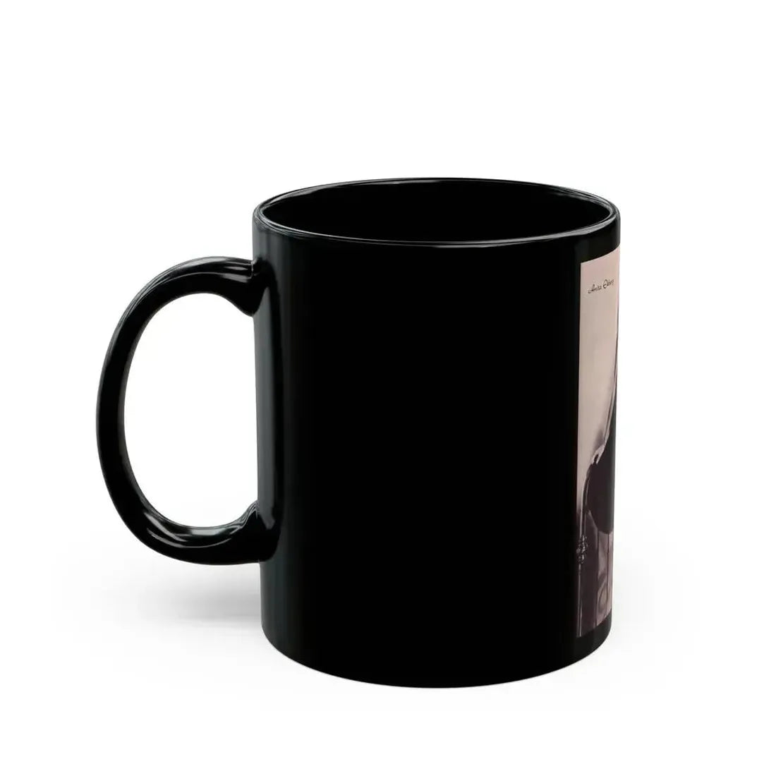Anita Ekberg #306 (Vintage Female Icon) Black Coffee Mug - Go Mug Yourself