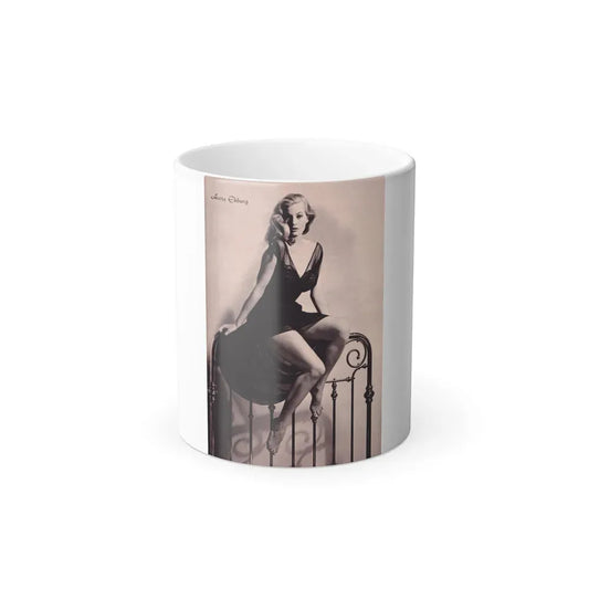Anita Ekberg #306 (Vintage Female Icon) Color Changing Coffee Mug 11oz - Go Mug Yourself
