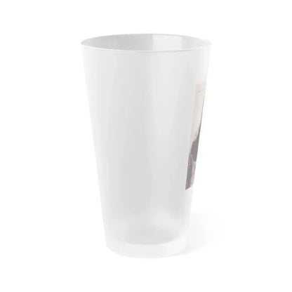 Anita Ekberg #306 (Vintage Female Icon) Frosted Pint Glass 16oz - Go Mug Yourself