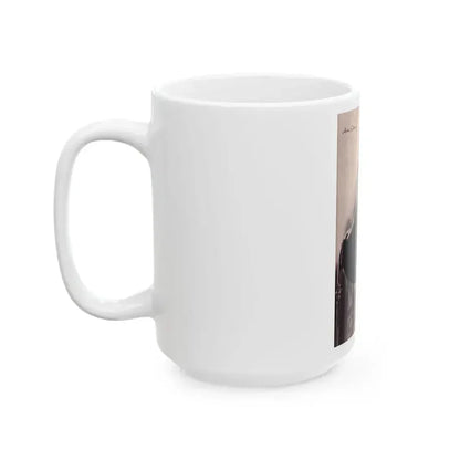 Anita Ekberg #306 (Vintage Female Icon) White Coffee Mug - Go Mug Yourself