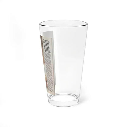 Anita Ekberg #307 Femme Fatales Magazine August '98 - Bernard Of Hollywood Vintage Glamour Pin-Ups 2nd Page (Vintage Female Icon) Pint Glass 16oz - Go Mug Yourself