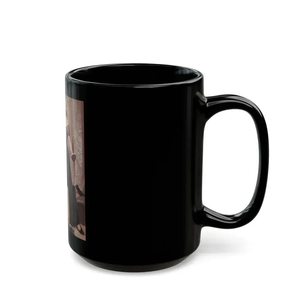 Anita Ekberg #308 Femme Fatales Magazine August '98 - Bernard Of Hollywood Vintage Glamour Pin-Ups 15th Page (Vintage Female Icon) Black Coffee Mug - Go Mug Yourself