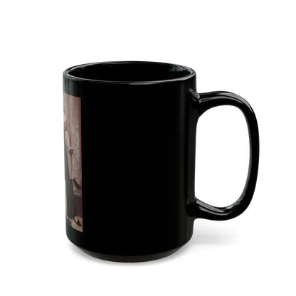 Anita Ekberg #308 Femme Fatales Magazine August '98 - Bernard Of Hollywood Vintage Glamour Pin-Ups 15th Page (Vintage Female Icon) Black Coffee Mug - Go Mug Yourself