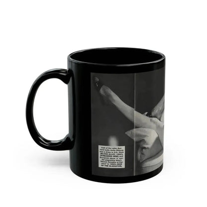 Anita Ekberg #309 - Femme Fatales Mag. Aug. '98 Photo (Vintage Female Icon) Black Coffee Mug - Go Mug Yourself