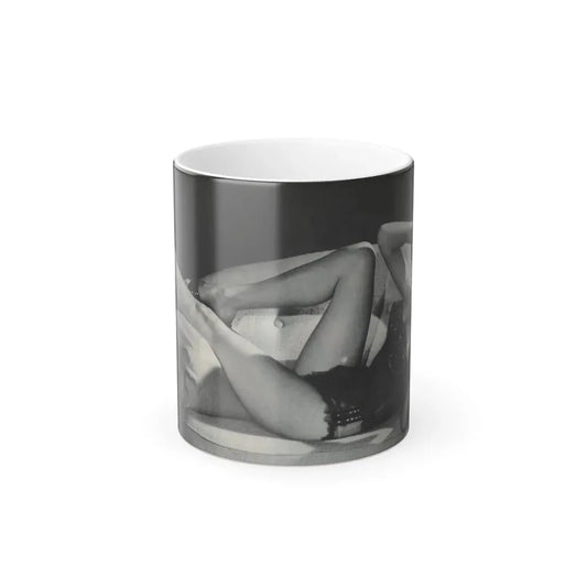Anita Ekberg #309 - Femme Fatales Mag. Aug. '98 Photo (Vintage Female Icon) Color Changing Coffee Mug 11oz - Go Mug Yourself