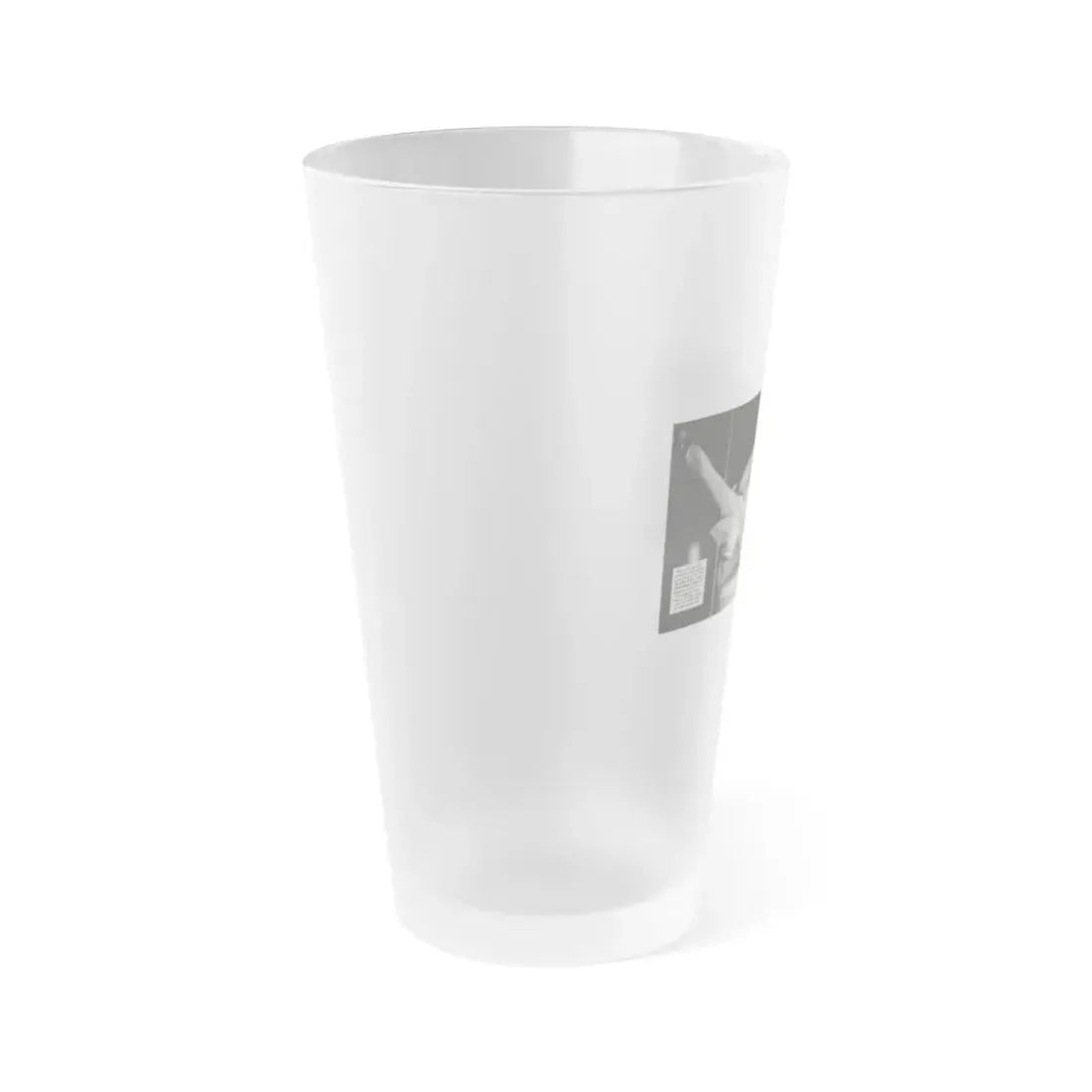 Anita Ekberg #309 - Femme Fatales Mag. Aug. '98 Photo (Vintage Female Icon) Frosted Pint Glass 16oz - Go Mug Yourself