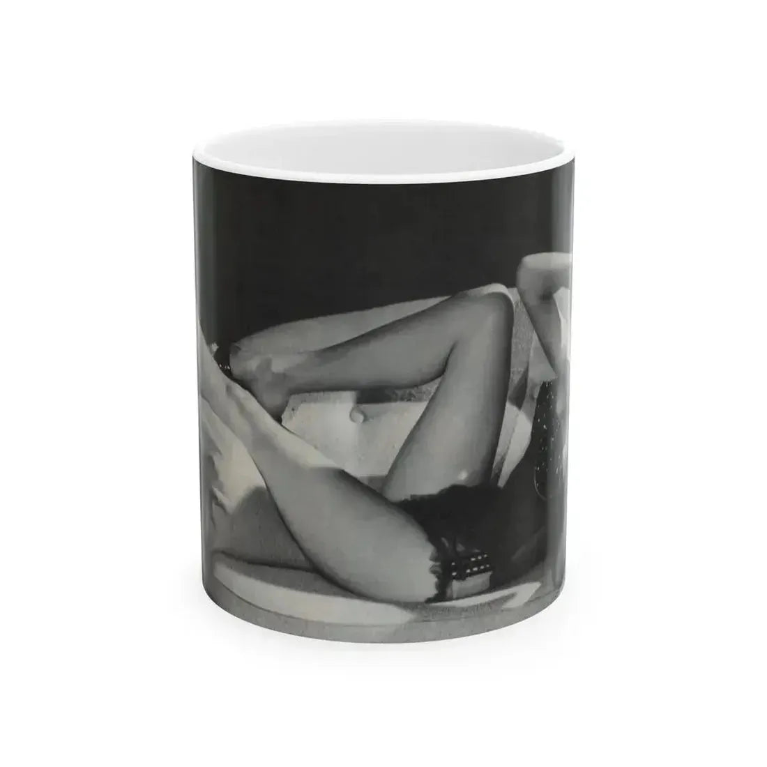 Anita Ekberg #309 - Femme Fatales Mag. Aug. '98 Photo (Vintage Female Icon) White Coffee Mug 11oz - Go Mug Yourself