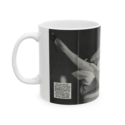 Anita Ekberg #309 - Femme Fatales Mag. Aug. '98 Photo (Vintage Female Icon) White Coffee Mug - Go Mug Yourself