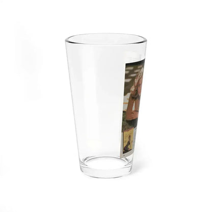 Anita Ekberg #310 - Femme Fatales Magazine August '98 - Bernard Of Hollywood Vintage Glamour Pin-Ups 18th Page (Vintage Female Icon) Pint Glass 16oz - Go Mug Yourself