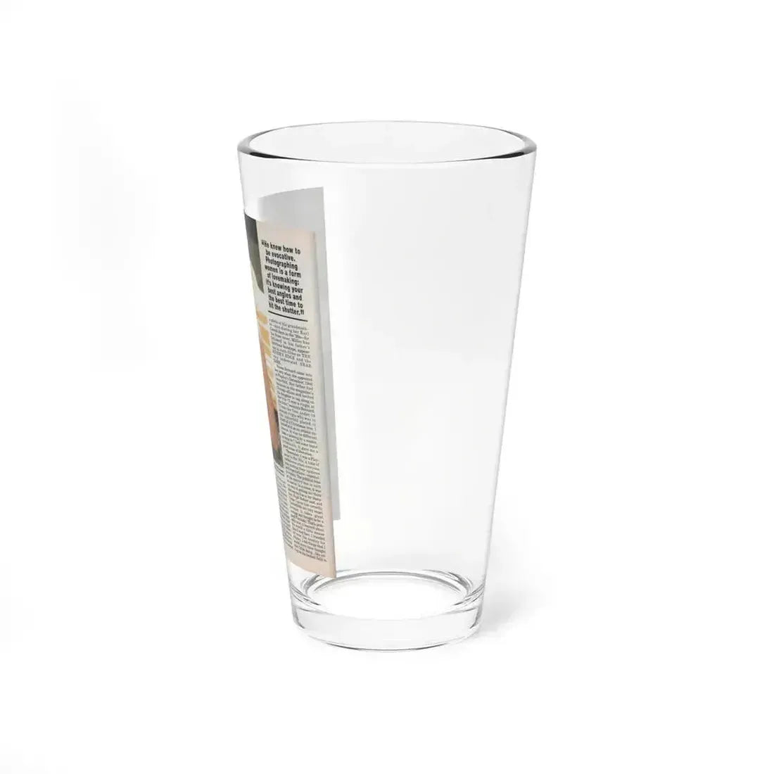Anita Ekberg #310 - Femme Fatales Magazine August '98 - Bernard Of Hollywood Vintage Glamour Pin-Ups 18th Page (Vintage Female Icon) Pint Glass 16oz - Go Mug Yourself