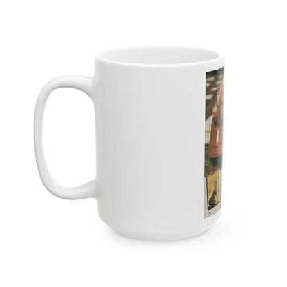 Anita Ekberg #310 - Femme Fatales Magazine August '98 - Bernard Of Hollywood Vintage Glamour Pin-Ups 18th Page (Vintage Female Icon) White Coffee Mug - Go Mug Yourself