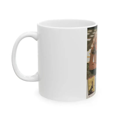 Anita Ekberg #310 - Femme Fatales Magazine August '98 - Bernard Of Hollywood Vintage Glamour Pin-Ups 18th Page (Vintage Female Icon) White Coffee Mug - Go Mug Yourself