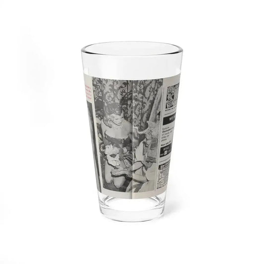 Anita Ekberg #312 - Pose! Pocket Mag. July '58 Photos (Vintage Female Icon) Pint Glass 16oz 16oz - Go Mug Yourself