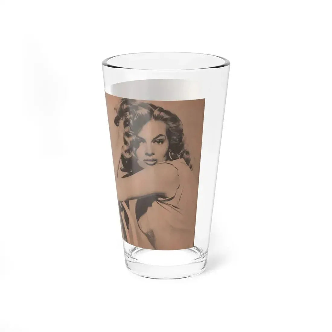 Anita Ekberg #313 - Pocket Pin-Ups Mag. '56 Photos (Vintage Female Icon) Pint Glass 16oz - Go Mug Yourself