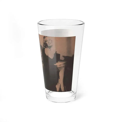 Anita Ekberg #314 - Pocket Pin-Ups Mag. '56 Photos (Vintage Female Icon) Pint Glass 16oz - Go Mug Yourself