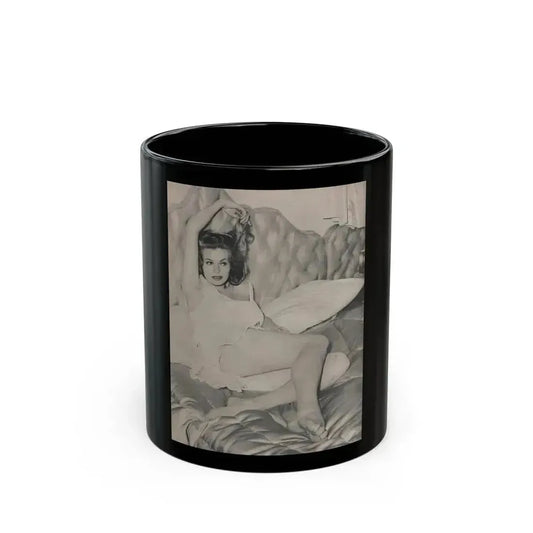 Anita Ekberg #315 - Earl Wilson's Showgirls '56 - Mag. Photo (Vintage Female Icon) Black Coffee Mug 11oz - Go Mug Yourself
