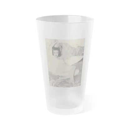 Anita Ekberg #315 - Earl Wilson's Showgirls '56 - Mag. Photo (Vintage Female Icon) Frosted Pint Glass 16oz 16oz Frosted - Go Mug Yourself