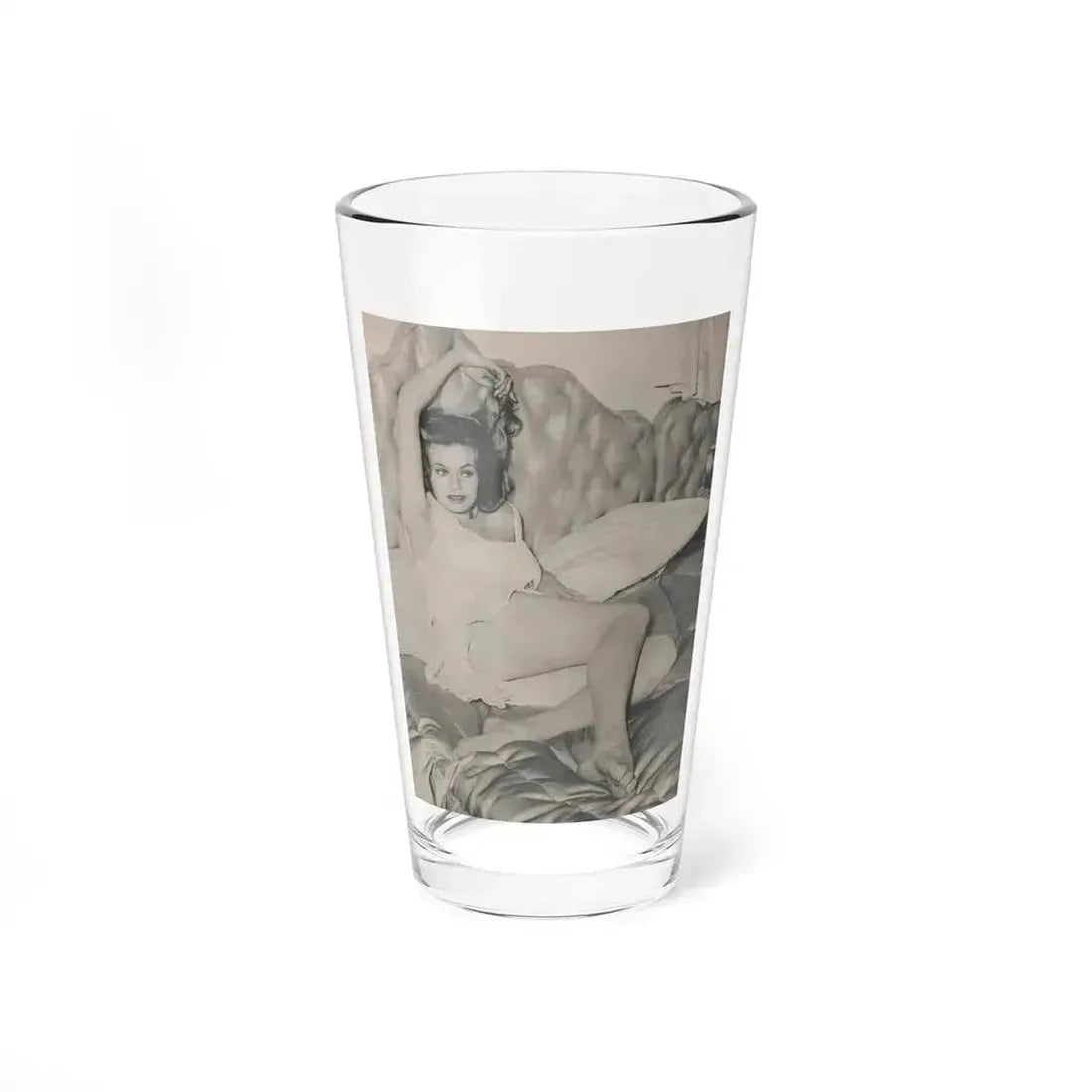 Anita Ekberg #315 - Earl Wilson's Showgirls '56 - Mag. Photo (Vintage Female Icon) Pint Glass 16oz 16oz - Go Mug Yourself