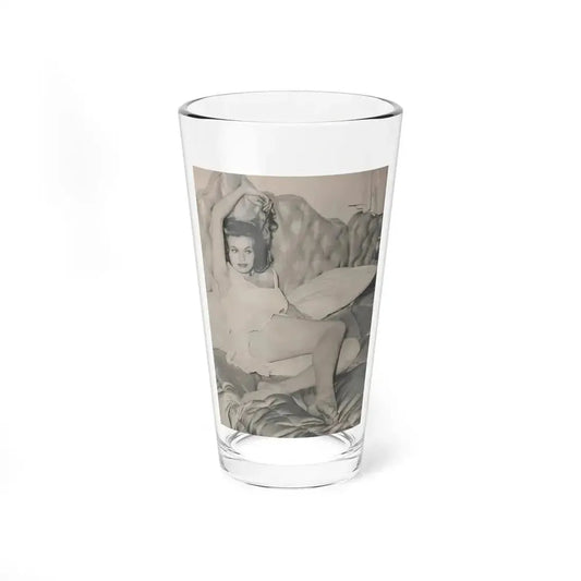 Anita Ekberg #315 - Earl Wilson's Showgirls '56 - Mag. Photo (Vintage Female Icon) Pint Glass 16oz 16oz - Go Mug Yourself