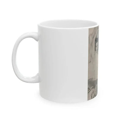 Anita Ekberg #315 - Earl Wilson's Showgirls '56 - Mag. Photo (Vintage Female Icon) White Coffee Mug - Go Mug Yourself