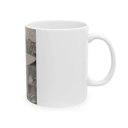 Anita Ekberg #315 - Earl Wilson's Showgirls '56 - Mag. Photo (Vintage Female Icon) White Coffee Mug - Go Mug Yourself