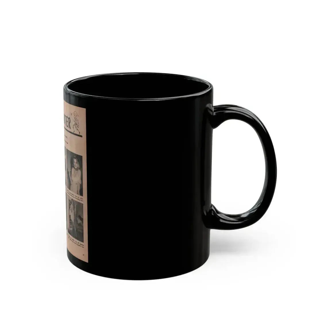 Anita Ekberg #316 - Earl Wilson's Showgirls '56 - Mag. Photo (Vintage Female Icon) Black Coffee Mug - Go Mug Yourself