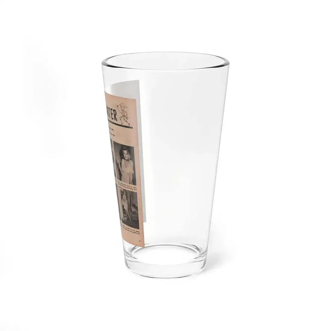 Anita Ekberg #316 - Earl Wilson's Showgirls '56 - Mag. Photo (Vintage Female Icon) Pint Glass 16oz - Go Mug Yourself