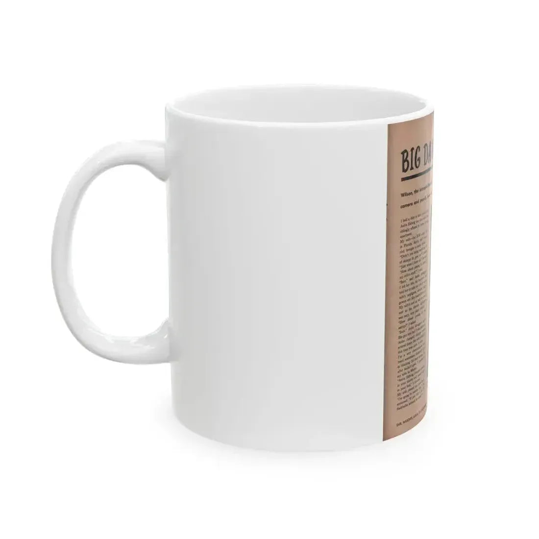 Anita Ekberg #316 - Earl Wilson's Showgirls '56 - Mag. Photo (Vintage Female Icon) White Coffee Mug - Go Mug Yourself