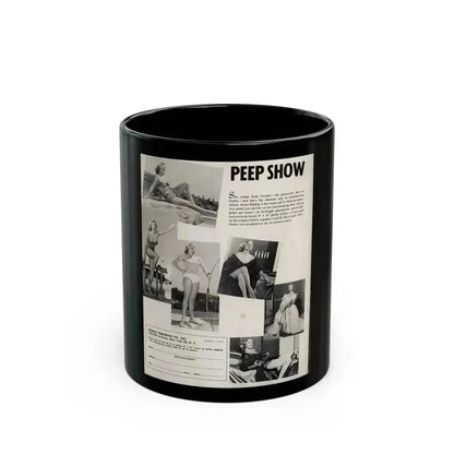 Anita Ekberg #321 - Order Anita Ekberg 6 8x10 Glossy Photos & Coupon (Vintage Female Icon) Black Coffee Mug 11oz - Go Mug Yourself