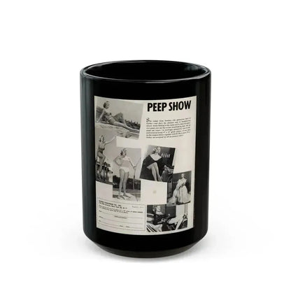 Anita Ekberg #321 - Order Anita Ekberg 6 8x10 Glossy Photos & Coupon (Vintage Female Icon) Black Coffee Mug 15oz - Go Mug Yourself