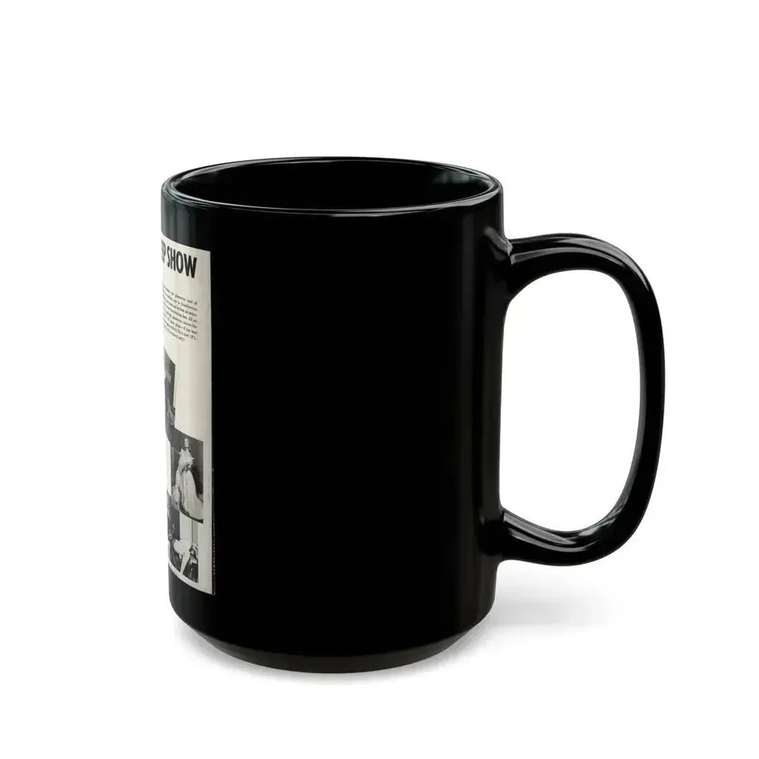 Anita Ekberg #321 - Order Anita Ekberg 6 8x10 Glossy Photos & Coupon (Vintage Female Icon) Black Coffee Mug - Go Mug Yourself