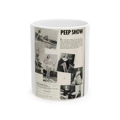 Anita Ekberg #321 - Order Anita Ekberg 6 8x10 Glossy Photos & Coupon (Vintage Female Icon) White Coffee Mug 11oz - Go Mug Yourself