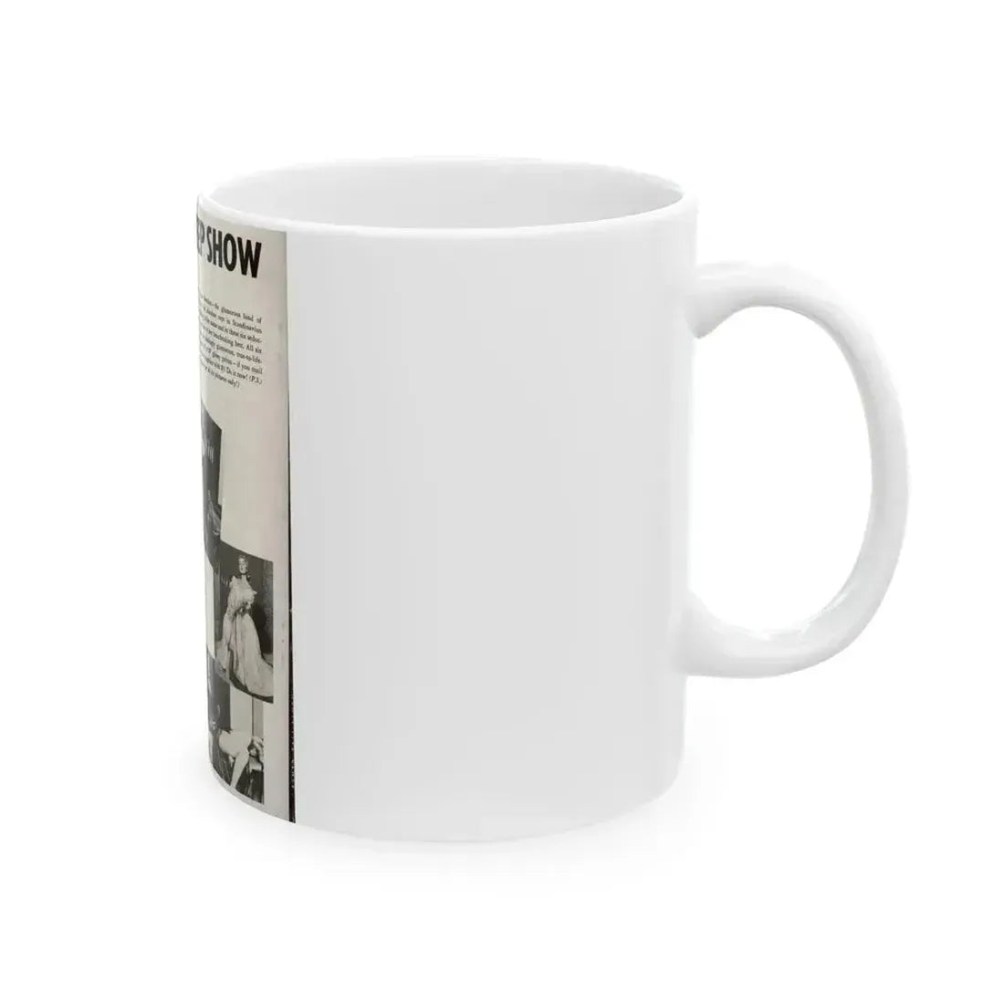 Anita Ekberg #321 - Order Anita Ekberg 6 8x10 Glossy Photos & Coupon (Vintage Female Icon) White Coffee Mug - Go Mug Yourself