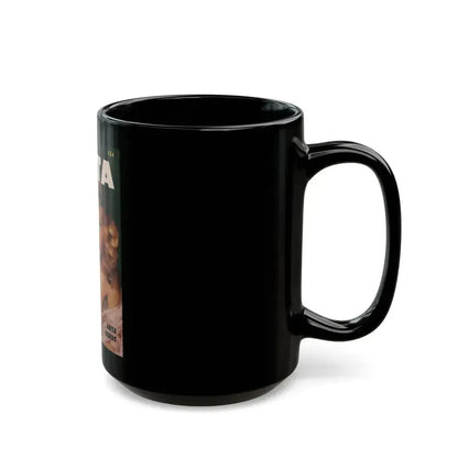 Anita Ekberg #324 - That Girl Anita Pocket Mag. '55 (Vintage Female Icon) Black Coffee Mug - Go Mug Yourself