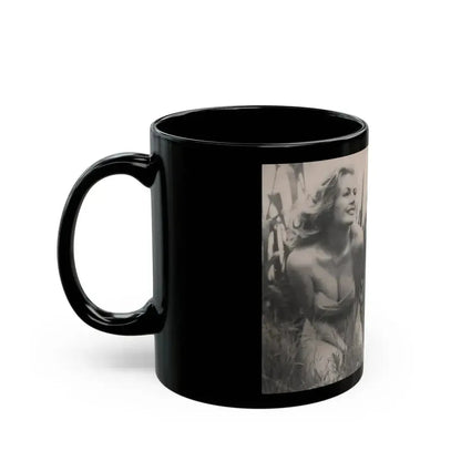 Anita Ekberg #325 - That Girl Anita Pocket Mag. '55 (Vintage Female Icon) Black Coffee Mug - Go Mug Yourself