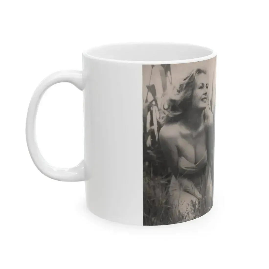 Anita Ekberg #325 - That Girl Anita Pocket Mag. '55 (Vintage Female Icon) White Coffee Mug - Go Mug Yourself