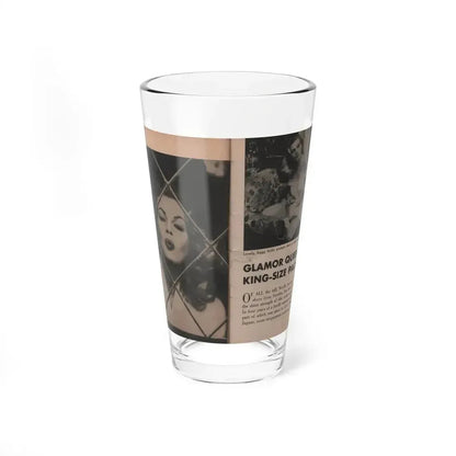 Anita Ekberg #326 - That Girl Anita Pocket Mag. '55 (Vintage Female Icon) Pint Glass 16oz 16oz - Go Mug Yourself